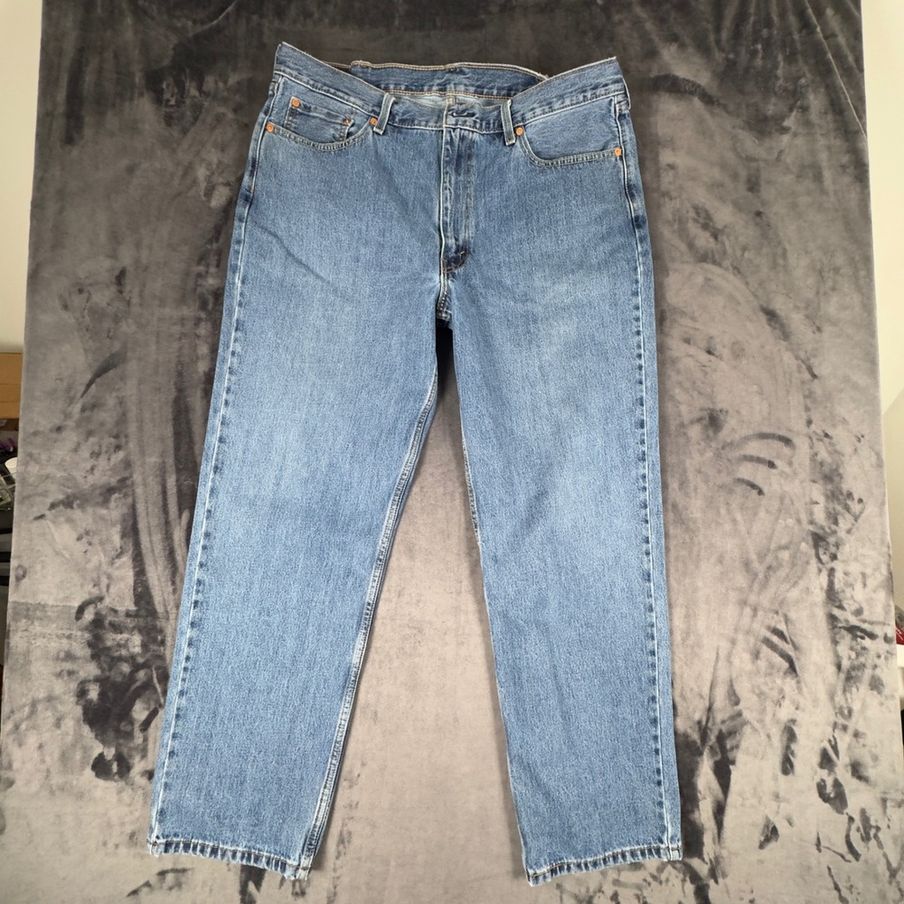 Levi's 550 Relaxed Fit Jeans Mens 40x32 Blue Medium Wash Denim 00550-4891